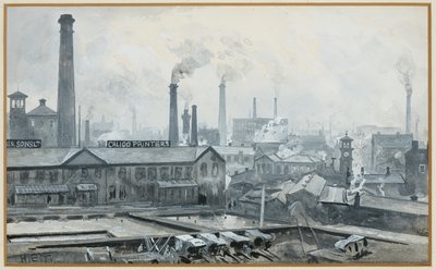 Vista da estação de London Road, Hoyle