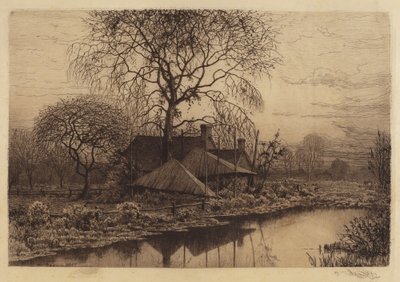 Sem título (Farmhouse, Long Island) de Henry Farrer