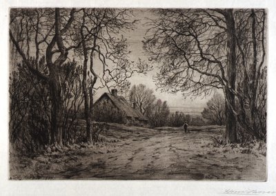 Noite de inverno de Henry Farrer