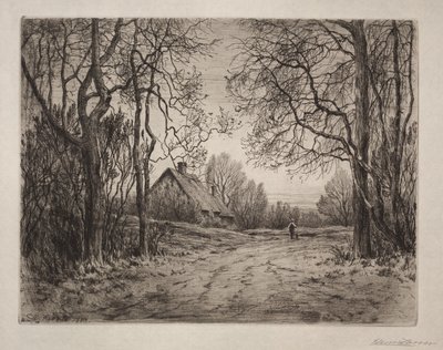 Noite de inverno de Henry Farrer
