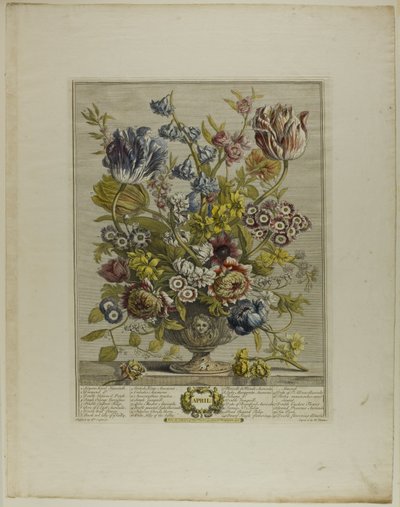 Abril, de Doze Meses de Flores de Henry Fletcher