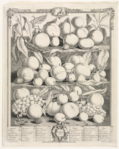 Doze meses de frutas: agosto de Henry Fletcher