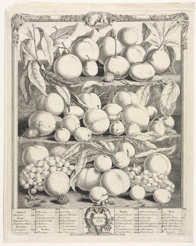 Doze meses de frutas: agosto de 1732. de Henry Fletcher