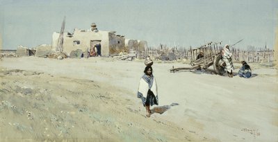 Os Portadores de Água, 1888 de Henry Francois Farny