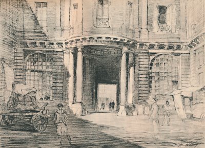 Forro duplo com palácios abandonados, c1927, 1927 de Henry Franks Waring