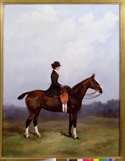 Senhora Montando Lado-sela de Henry Frederick Lucas Lucas