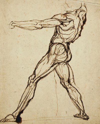 Um lançamento nu, de Johann Heinrich Füssli