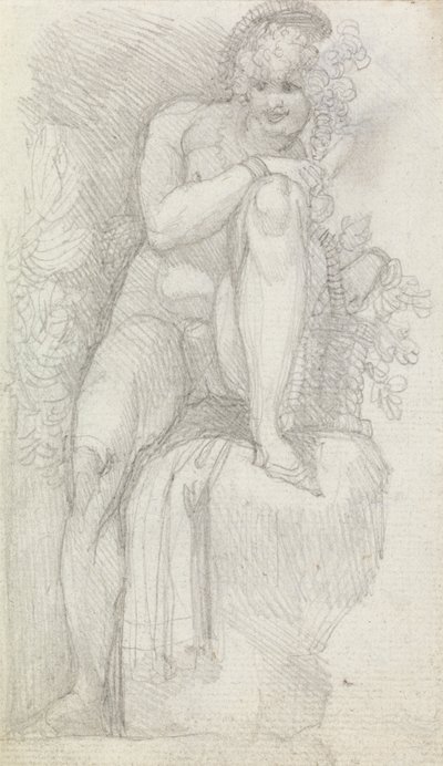 Um Hermafrodita de Johann Heinrich Füssli