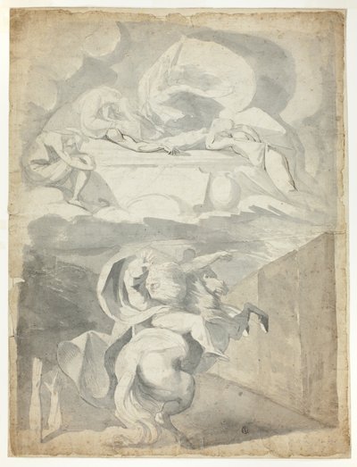 Odin no submundo de Johann Heinrich Füssli