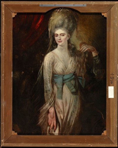 Retrato de uma senhora de Johann Heinrich Füssli
