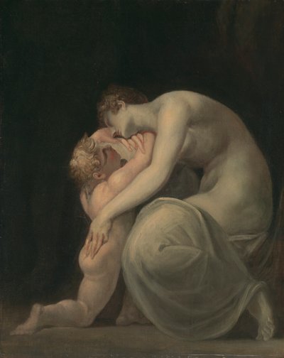 Tekemessa e Eurysakes de Johann Heinrich Füssli