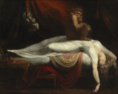 O pesadelo, 1781 de Johann Heinrich Füssli