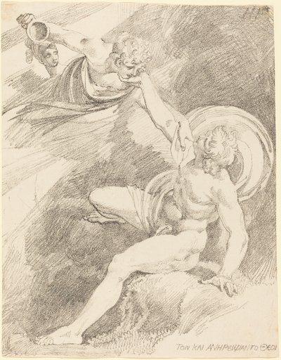 O estupro de Ganimedes de Johann Heinrich Füssli