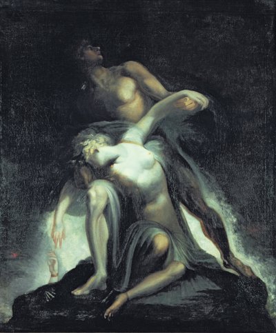 Visão do Dilúvio, de &39;Paradise Lost&39;, de John Milton (1608-74) de Johann Heinrich Füssli