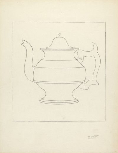 Jarra de Estanho de Henry Granet