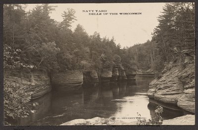 Estaleiro naval Dells do Wisconsin de Henry Hamilton Bennett