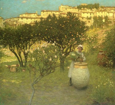 Dezembro em Provence de Henry Herbert La Thangue