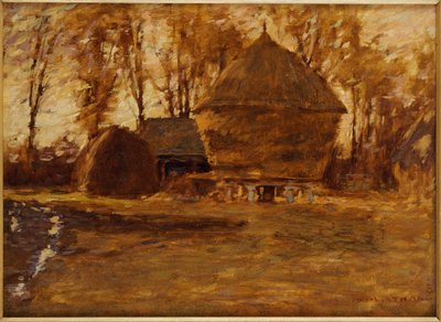 Sussex Hayricks, 1917 de Henry Herbert La Thangue