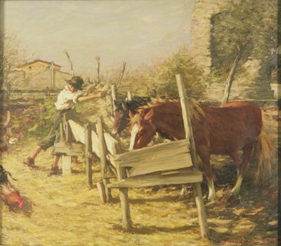 O Caminho Appiano de Henry Herbert La Thangue