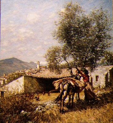 O burro de Henry Herbert La Thangue