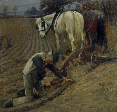 O último sulco, 1895 de Henry Herbert La Thangue