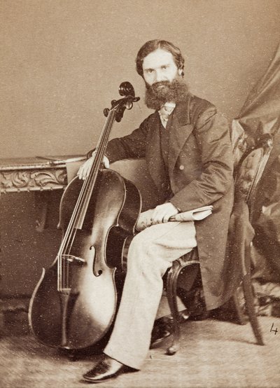 Retrato de Alfredo Piatti de Henry Hering