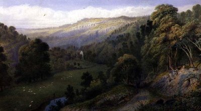 Stapleton Glen (aguarela e guache sobre papel) de Henry Hewitt