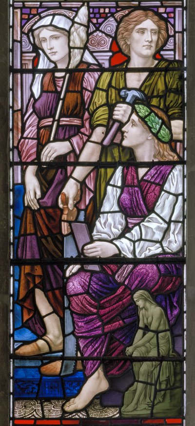 Buckland, St Mary, Lowndes e Drury, Henry Holiday, Arquitetura, 1918 de Henry Holiday
