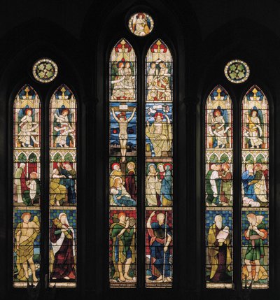 Janela Leste, 1879 (vitral) de Henry Holiday