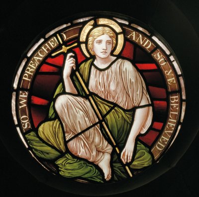 Fé, 1888 (vitral) de Henry Holiday