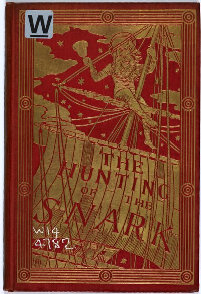 Capa de "A Caça do Snark de Henry Holiday