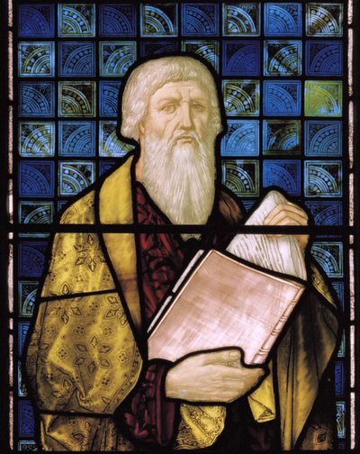 Isaías, 1879 (vitral) de Henry Holiday