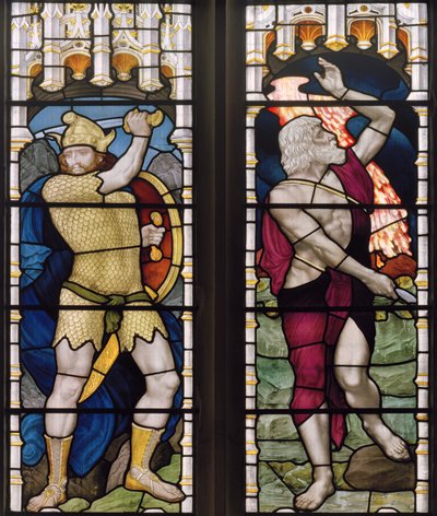 Josué e Elias, 1882 de Henry Holiday