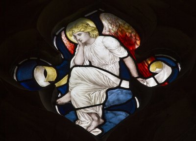 Anjo de rendilhado de Quatrefoil, 1882 de Henry Holiday