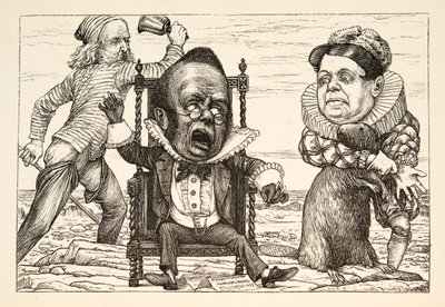 Tão grande foi seu susto que seu colete virou pub branco. 1876. de Henry Holiday