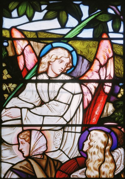 A Anunciação, 1863 (vitral) de Henry Holiday
