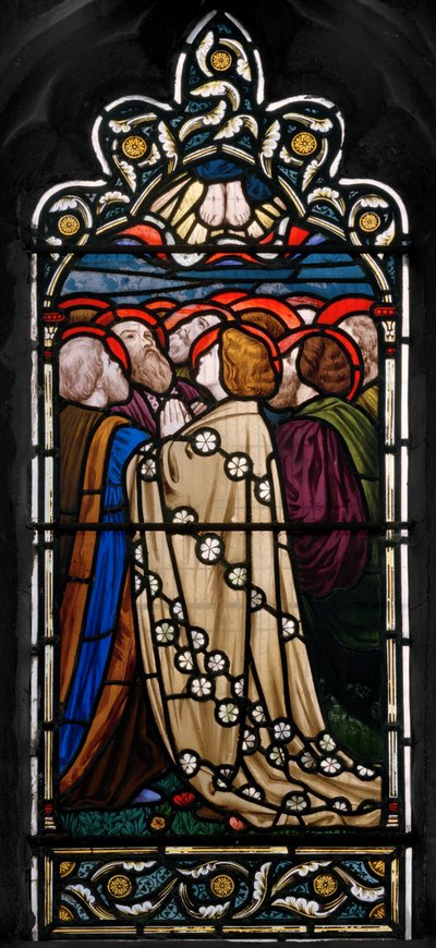 A Ascensão, 1866 (vitral) de Henry Holiday