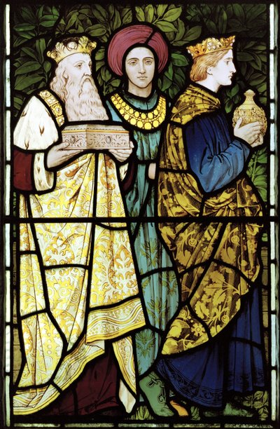 Os Magos, c.1875 de Henry Holiday