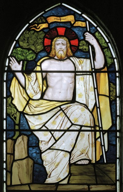 O Cristo ressuscitado, c.1875 de Henry Holiday