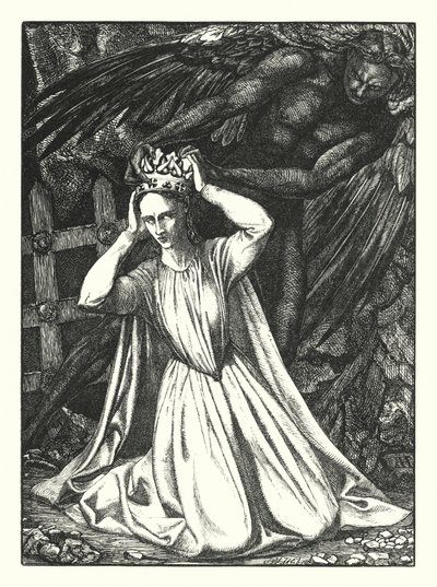 Um sonho (gravura) de Henry Hugh Armstead