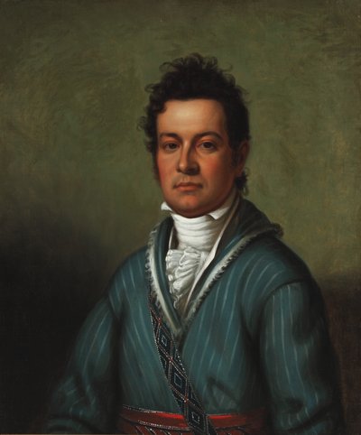 David Vann (Cherokee) 1831 (Óleo sobre tela) de Henry Inman