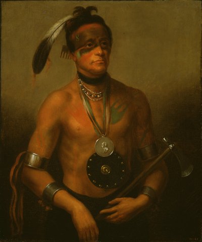 Hoo-Wan-Ne-Ka (Pequeno Alce) de Henry Inman