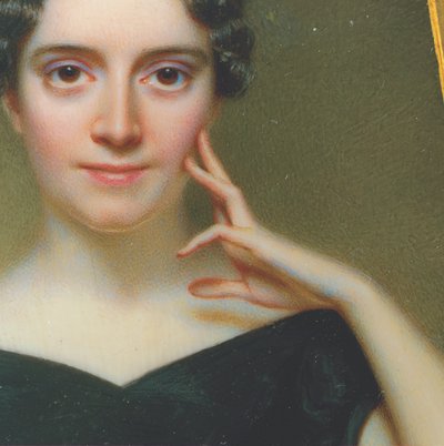 Laura Woolsey Johnson (1800 de Henry Inman