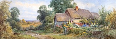 A casa de campo (aguarela) de Henry John Sylvester Stannard
