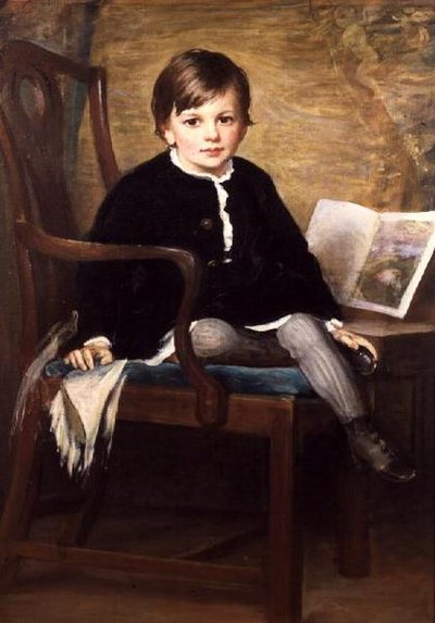 Retrato de um Menino de Henry Jr. Weigall
