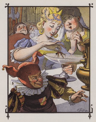 Gulliver em Brobdingnag de Henri Jules Jean Geoffroy
