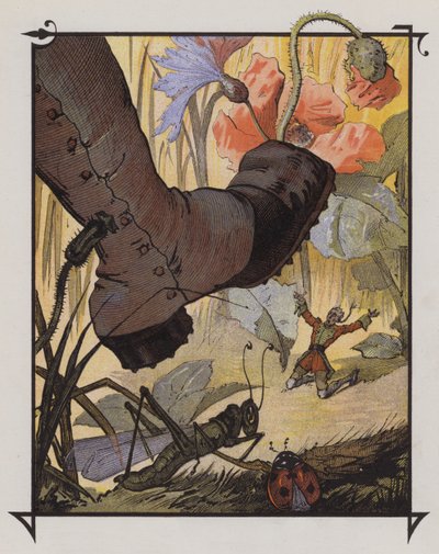 Gulliver em Brobdingnag de Henri Jules Jean Geoffroy