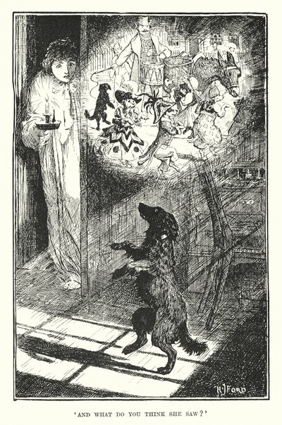 E o que é que achas que ela viu" (gravura) de Henry Justice Ford