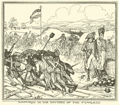 Bonaparte na Bateria do Destemido de Henry Justice Ford