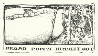 Broad Puffs Him Him Out (gravura) de Henry Justice Ford